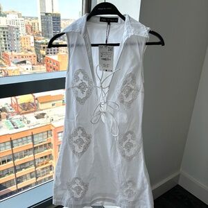 NWT Zara White XS Dress